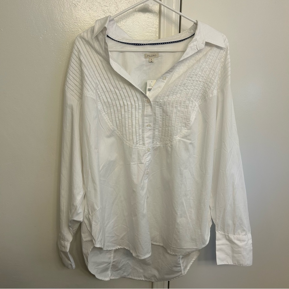 Pilcro White Button Down Shirt